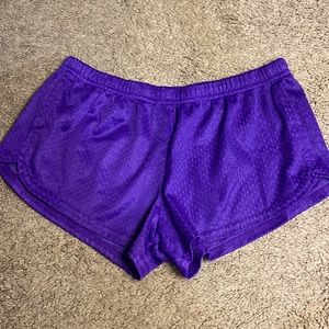 Soffe purple athletic shorts